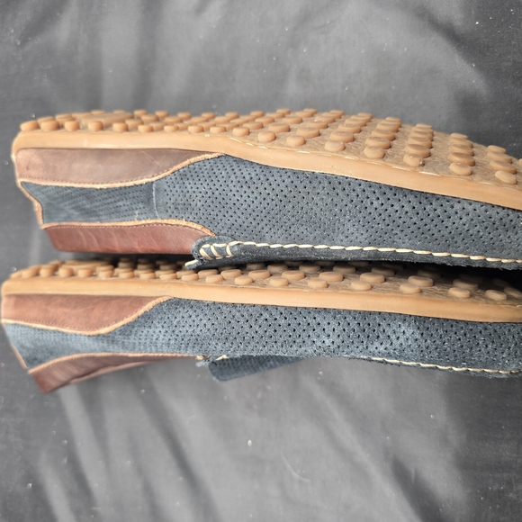 Florsheim Classic Blue and Brown Slip-On‎ Loafers